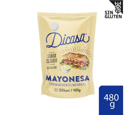 MAYONESA DICASA DOY PACK 480gr