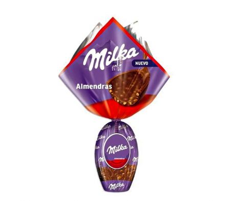 MILKA HUEVO DE PASCUA LECHE ALMENDRAS x 200 GR