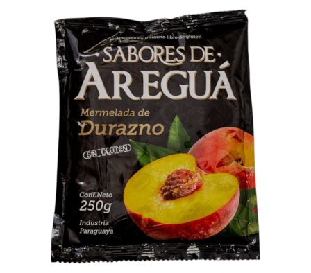 MERMELADA NORMAL F&F DURAZNO 250G X 24 UNIDADES