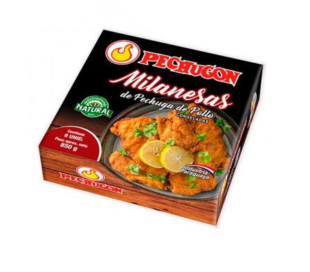 MILANESA POLLO PECHUGON CONG. 850gr