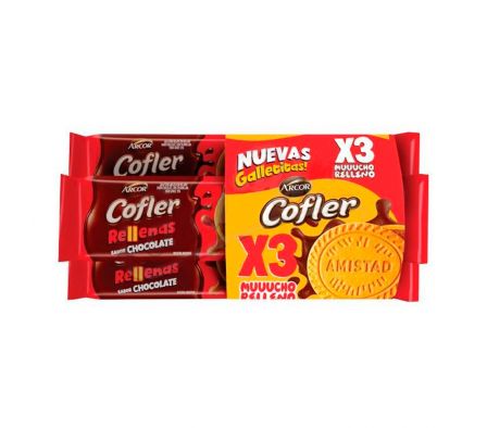 PACK GALL.COFLER ROJO 3x 85GR