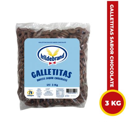 GALLETITA ANILLOS DE CHOCOLATE 3KG  HILDEBRAND