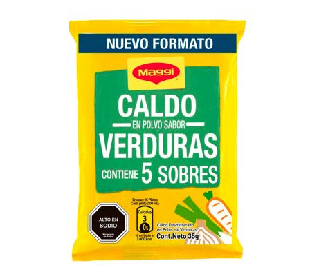 CALDO MAGGI POLVO VERDURA 35gr