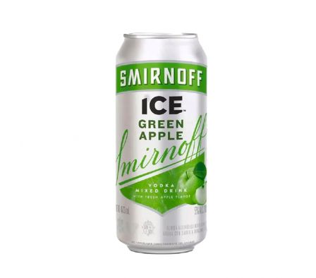 VODKA SMIRNOFF ICE GREEN APPLE 473ml LATA