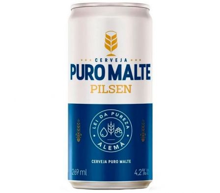 CERVEZA PURO MALTE PILSEN 269ml LATA