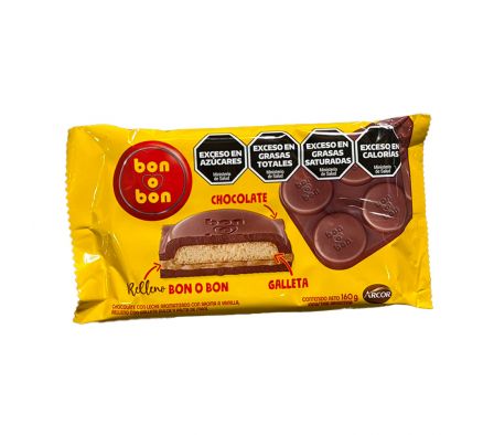 TABLETA BON O BON ARCOR 160gr
