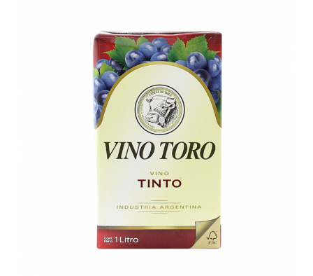 VINO TORO TINTO  TETRA 1 LT