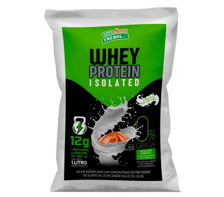 LECHE DESC. ULTRA CON PROTEINAS TREBOL 1L