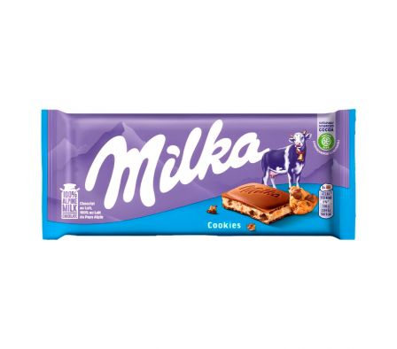 CHOCOLATE MILKA TABLETA COOKIES 100gr