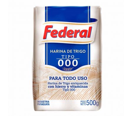 HARINA 000 FEDERAL 500 GR 
