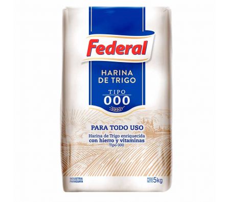 HARINA 000 FEDERAL 5 KG 