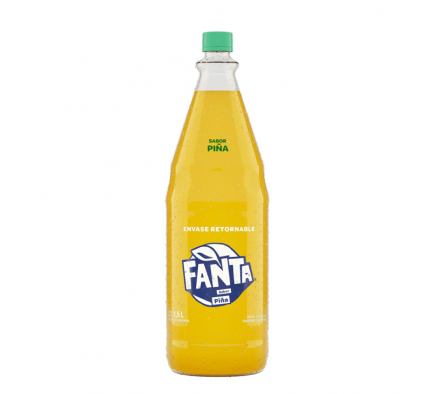GASEOSA FANTA PIÑA 1,5Lt. RETORN.VIDRIO