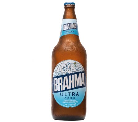 CERVEZA BRAHMA ULTRA CERO 940ml Bot.