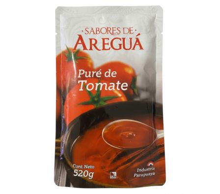 PURE DE TOMATE DOYPACK 520GR SABORES AREGUA