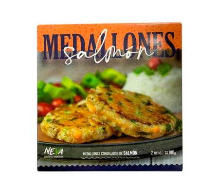 HAMBURGUESA DE SALMON 180GR NEVA