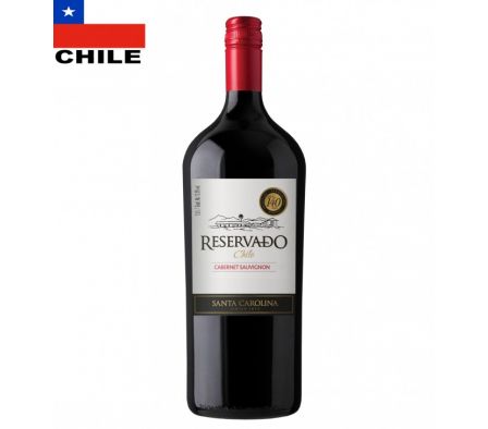 VINO SANTA CAROLINA RESERVA TINTO 1.5 LT