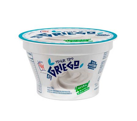 YOGUR GRIEGO NATURAL S/LACTOSA DOÑA ANGELA 130 GR