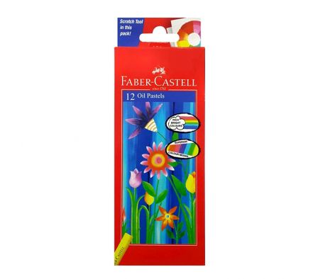 CRAYOLA FABER OIL PASTEL 12 COLORES REF. 126012