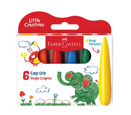 CRAYOLA FABER EASY GRIP X 6U REF. 122606