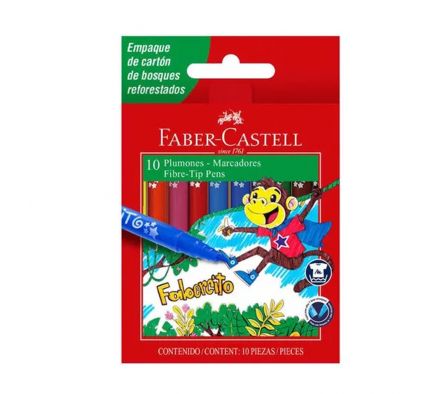 MARCADOR FABERCITO 10U REF.55401