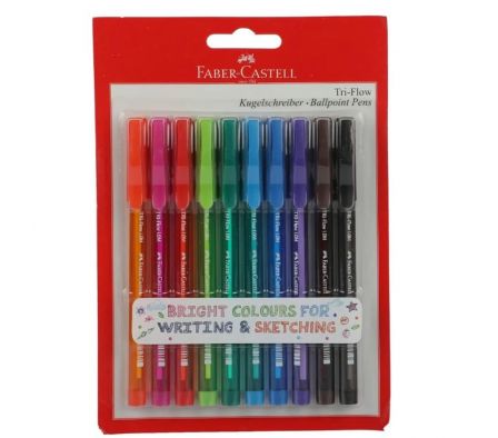 BOLIGRAFO FABER TRIFLOW MULTICOLOR Ref. 340808