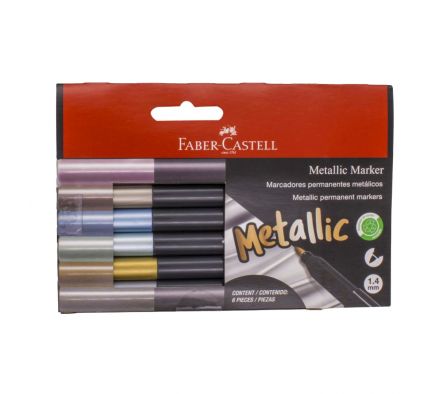 MARC.FABER PERMANENTE METALICO BLIS.X6U. REF. 4520