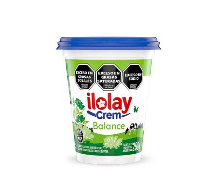 QUESO UNTABLE CREM BALANCE CLASICO ILOLAY 290GR