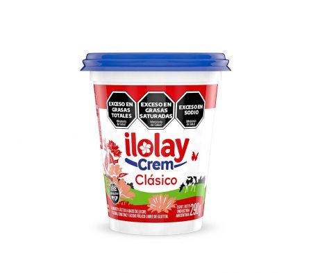 QUESO UNTABLE CREM CLASICO ILOLAY 290GR