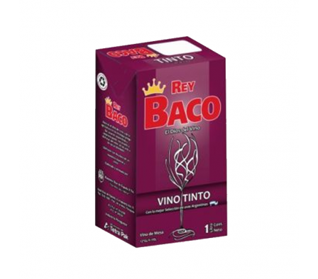 VINO REY BACO TINTO 1 LT