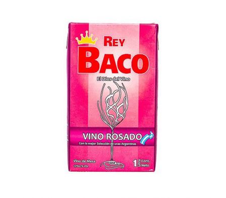 VINO REY BACO ROSADO 1 LT