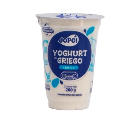 YOGHURT TIPO GRIEGO JOPOI 200GR 