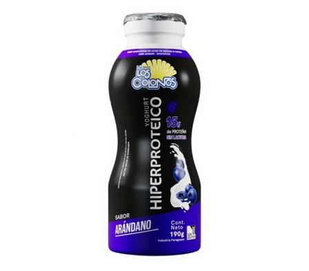 YOGHURT HIPERPROT ARANDANO LOS COLONOS 190GR