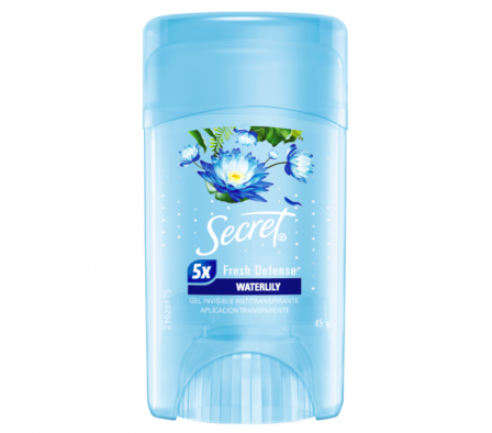 DESOD.SECRET GEL WATERLILY 45gr