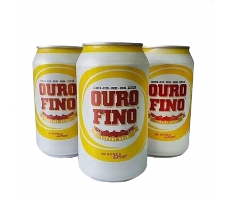 CERVEZA OURO FINO LATA 350 CC