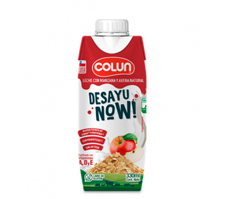 COLUN LECHE MANZANA -AVENA 330CC