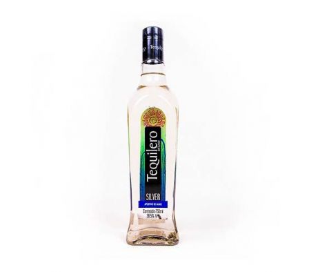 TEQUILA TEQUILERO PLATA 720 ML 