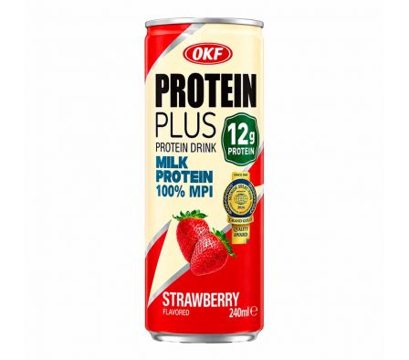 PROTEIN PLUS OKF STRAWBERRY 240ml LATA