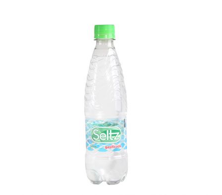 AGUA MINERAL SELTZ CON GAS 500 ML