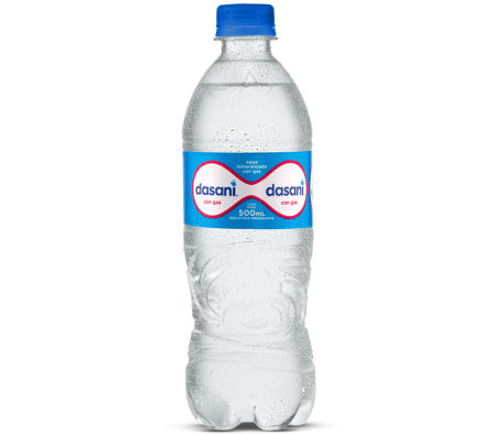 AGUA MINERAL DASANI CON GAS 500 CC 