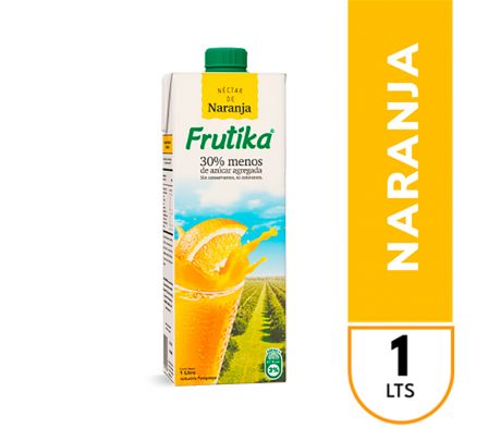 JUGO FRUTIKA NARANJA 1 LT