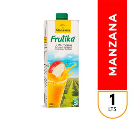 JUGO FRUTIKA MANZANA 1 LT