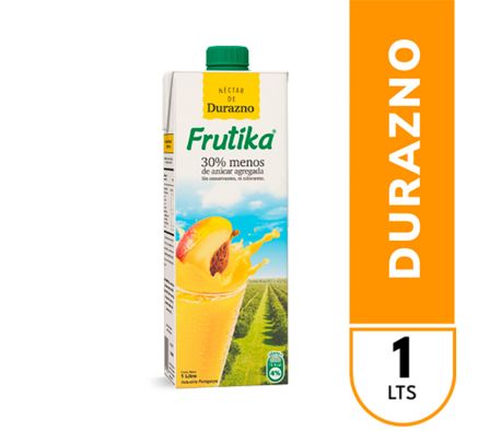JUGO FRUTIKA DURAZNO 1 LT 