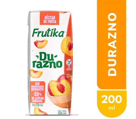 JUGO FRUTIKA DURAZNO 200 CC