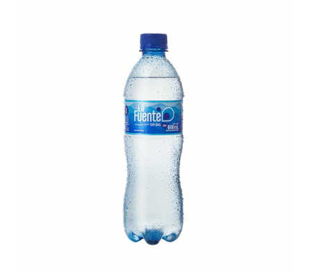 AGUA MINERAL LA FUENTE SIN GAS 600 ML