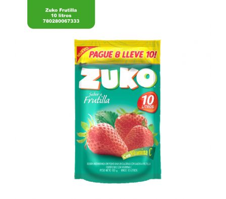 REFRESCO ZUKO FRUTILLA 160  GR