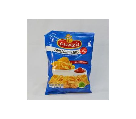 PAPA FRITA GUAZU ONDULADA 50  GR