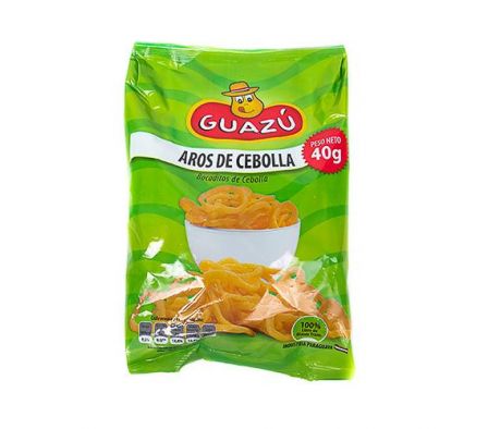 BOCADITO GUAZU AROS DE CEBOLLA 40GR