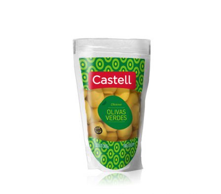 ACEITUNAS VERDE CLASICA CASTELL 180GR