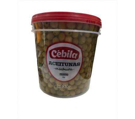 ACEITUNAS CEBILA DESCAROZADA 4kg BALDE