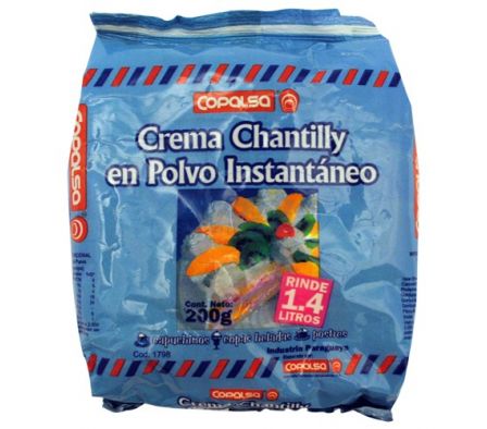 CREMA CHANTILLY COPALSA 200  GR